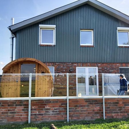 Neu! Ferienhaus Taja Niebuell Mit Sauna Exterior foto